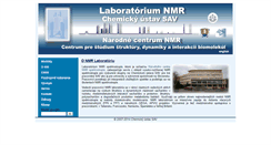 Desktop Screenshot of nmr.chem.sk